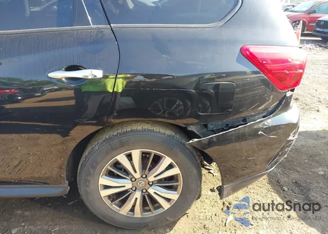 2019 Nissan Pathfinder Sv z USA, uszkodzony, nr VIN 5N1DR2MN3KC627314